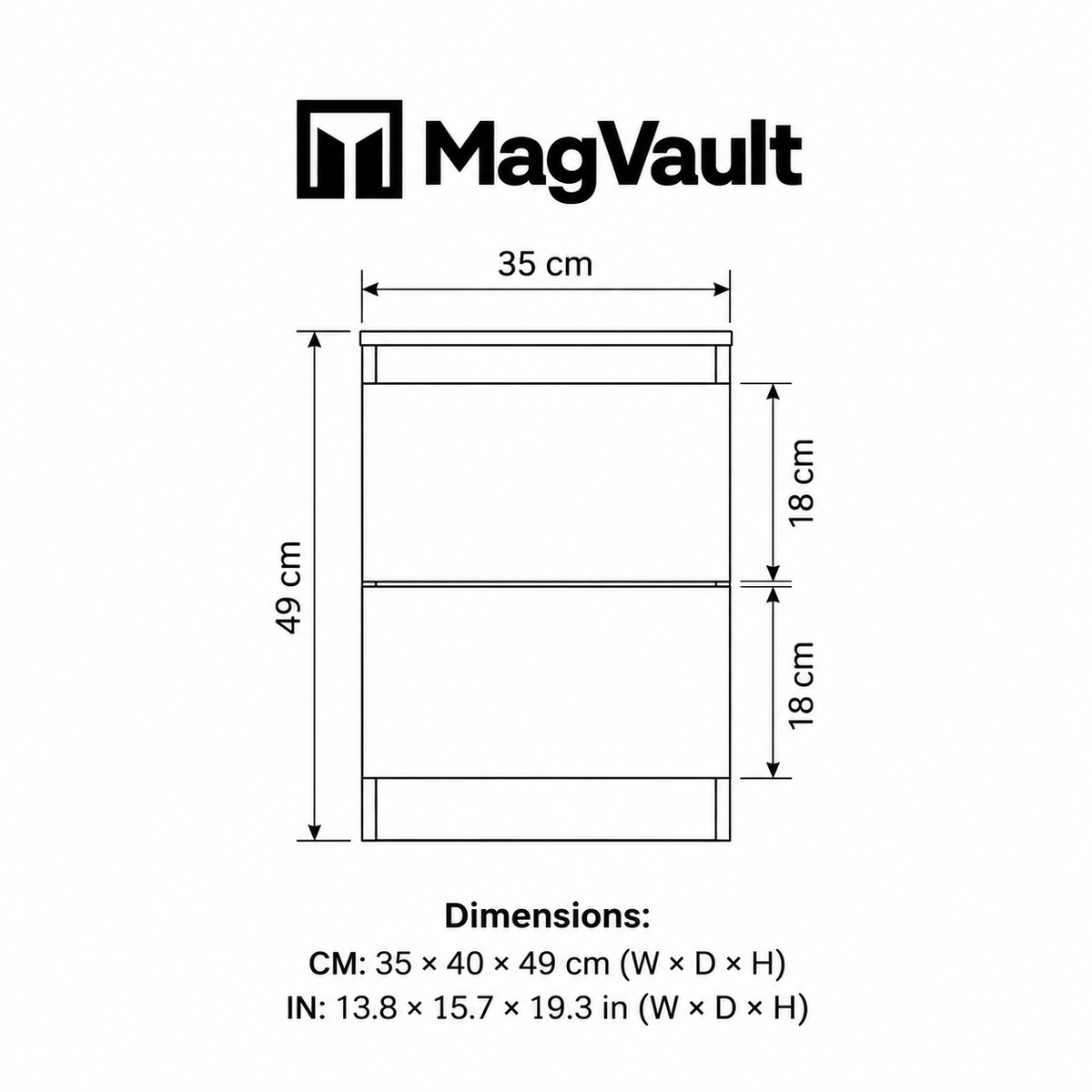 MagVault Secret Nightstand